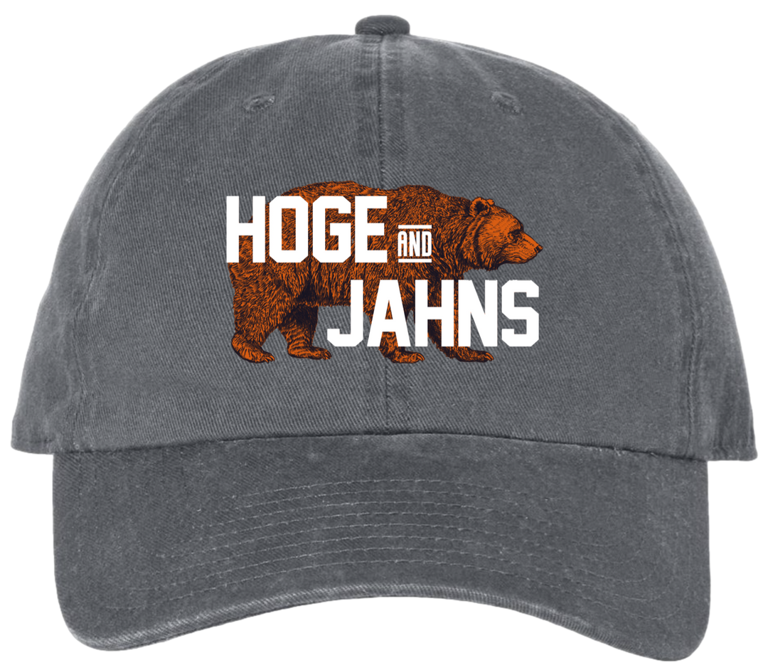 HOGE & JAHNS LOGO DAD HAT. (GREY)